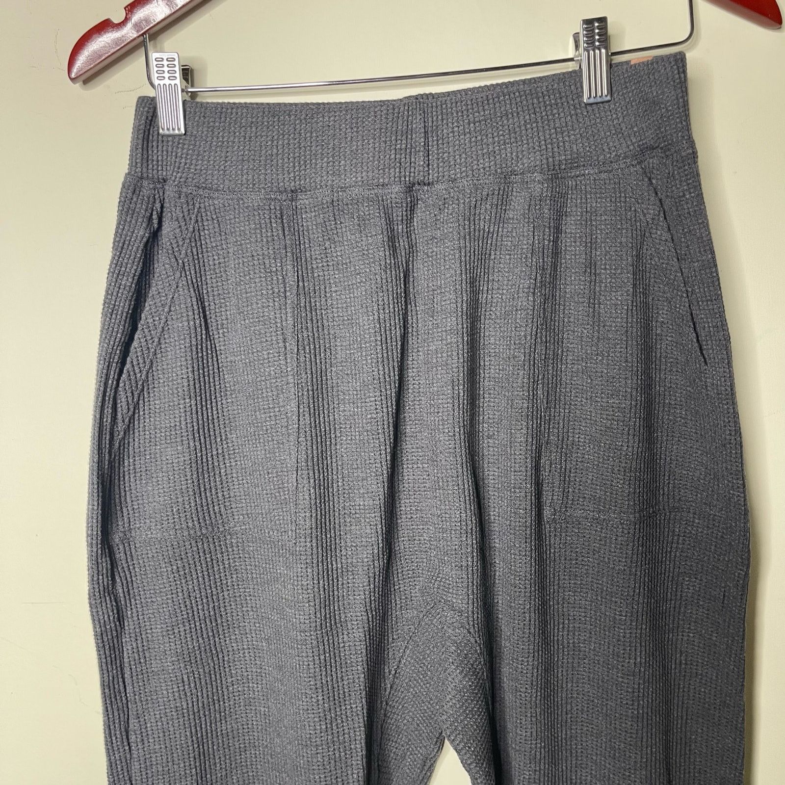 Lunya LUNYA Restore Thermal High Rise Relaxed Jogger Gray Womens M Size 26" / US 2 / IT 38 - 5 Thumbnail
