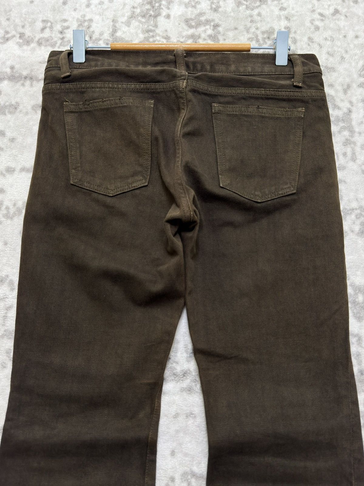 Johnbull Vintage John Bull Brown Flare Bootcut Denim Size US 30 / EU 46 - 7 Thumbnail