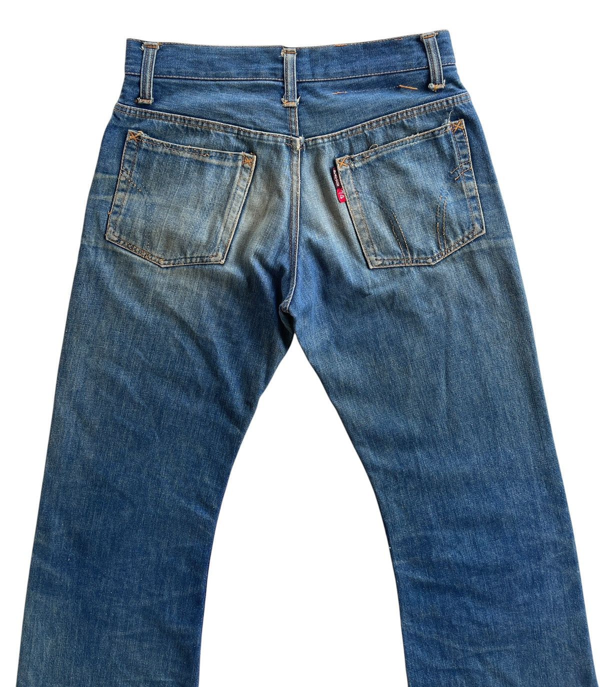 Vintage Vintage Stevens Dirty Distressed Flared Jeans Size US 28 / EU 44 - 6 Thumbnail