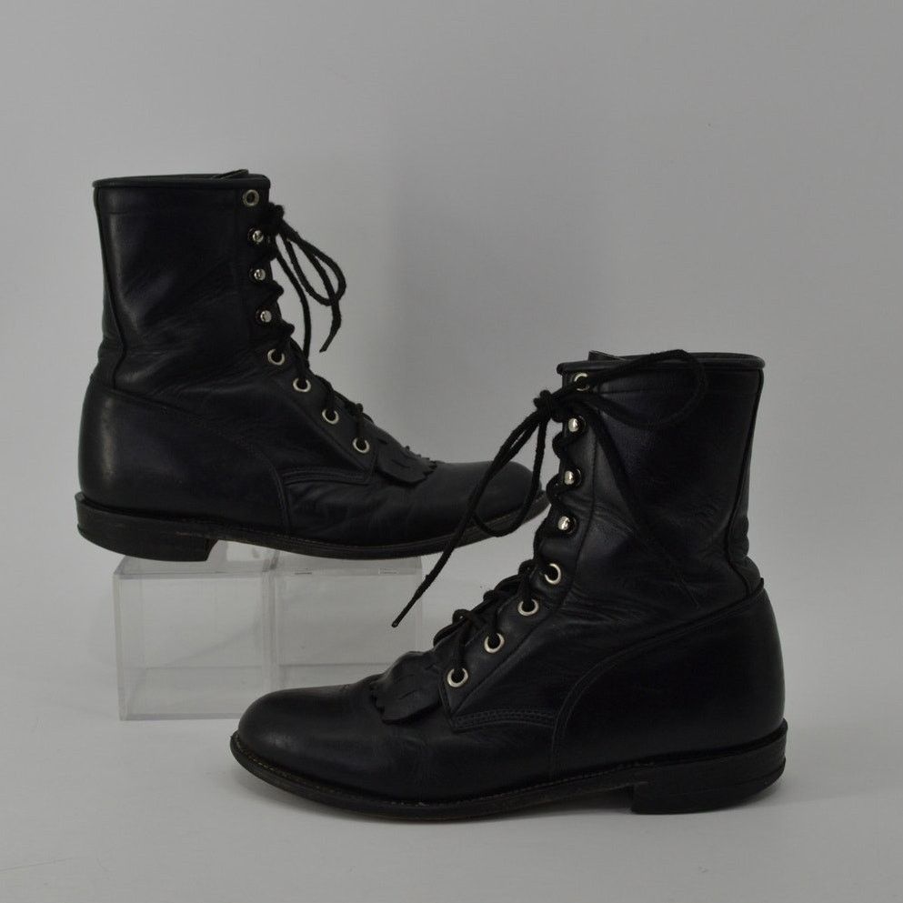 Justin Boots Justin Boots Womens Size 6 USA Western Roper Rodeo Cowgirl Size US 6 / IT 36 - 5 Thumbnail