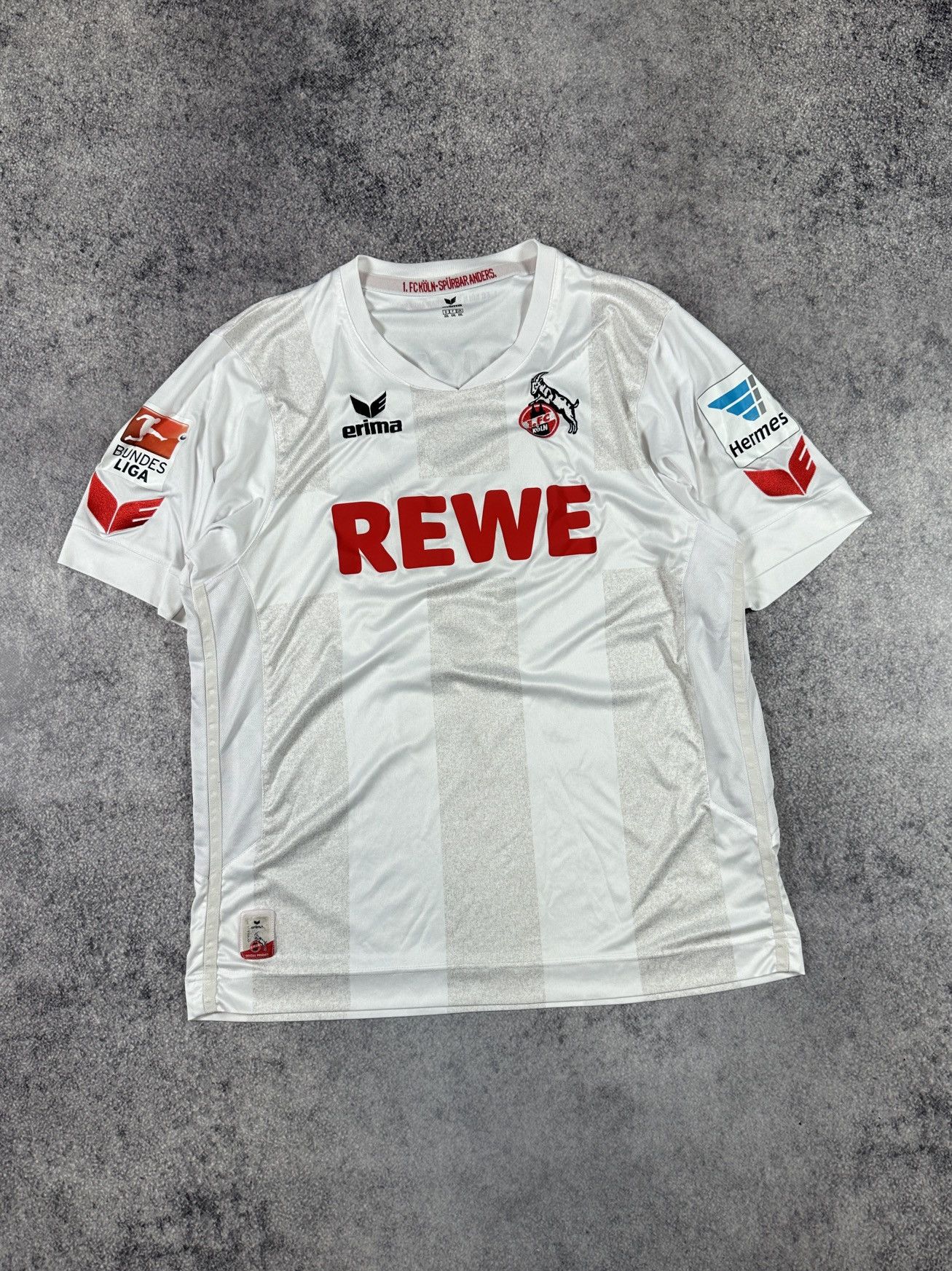 Erima Erima 1. FC Koln 10 Basti Soccer Jersey Rare Streetwear XXL Size US XXL / EU 58 / 5 - 1 Thumbnail