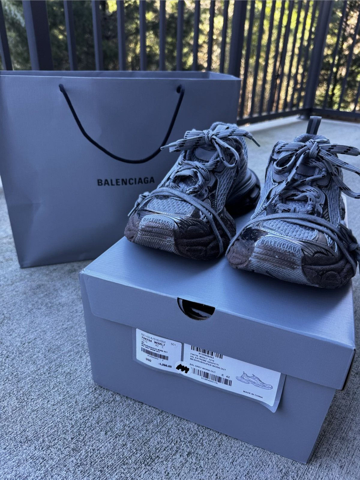 Balenciaga Mud Show 3XL Size US 10 / EU 43 - 1 Thumbnail