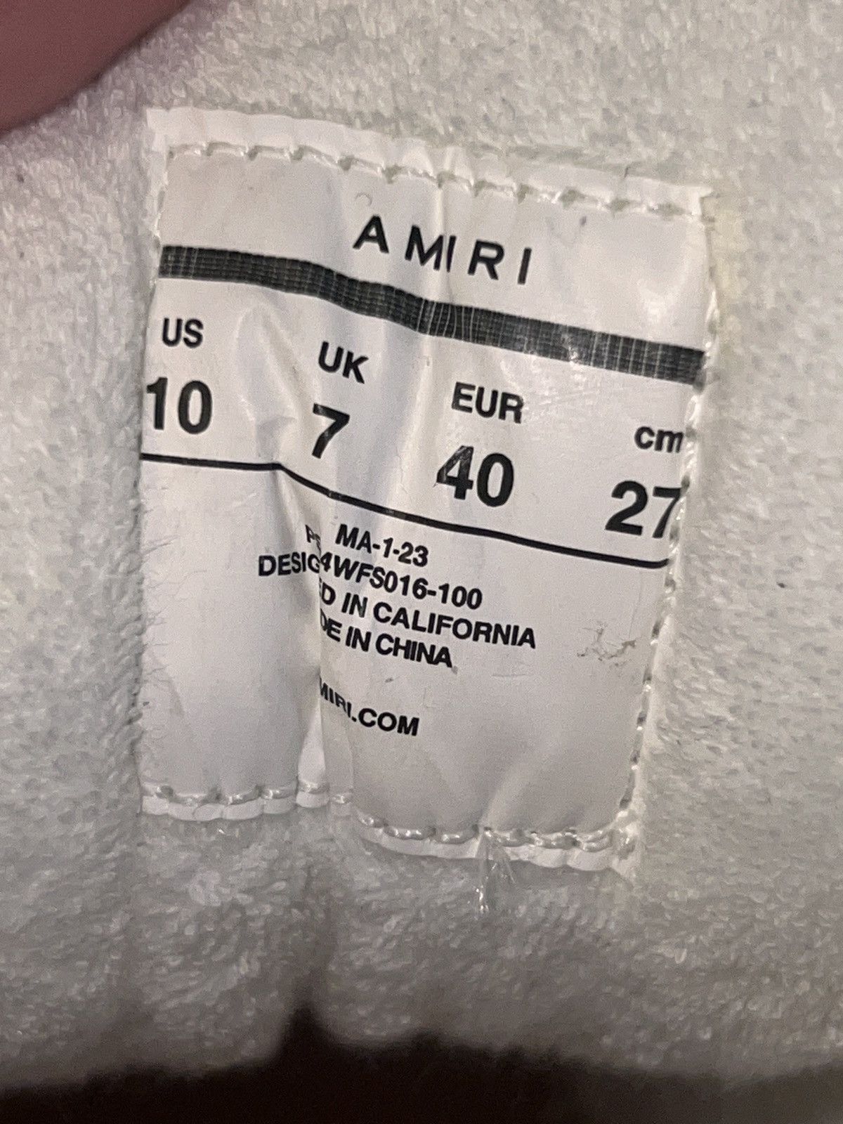 Amiri Amiri MA-1 Size US 7 / EU 40 - 7 Thumbnail