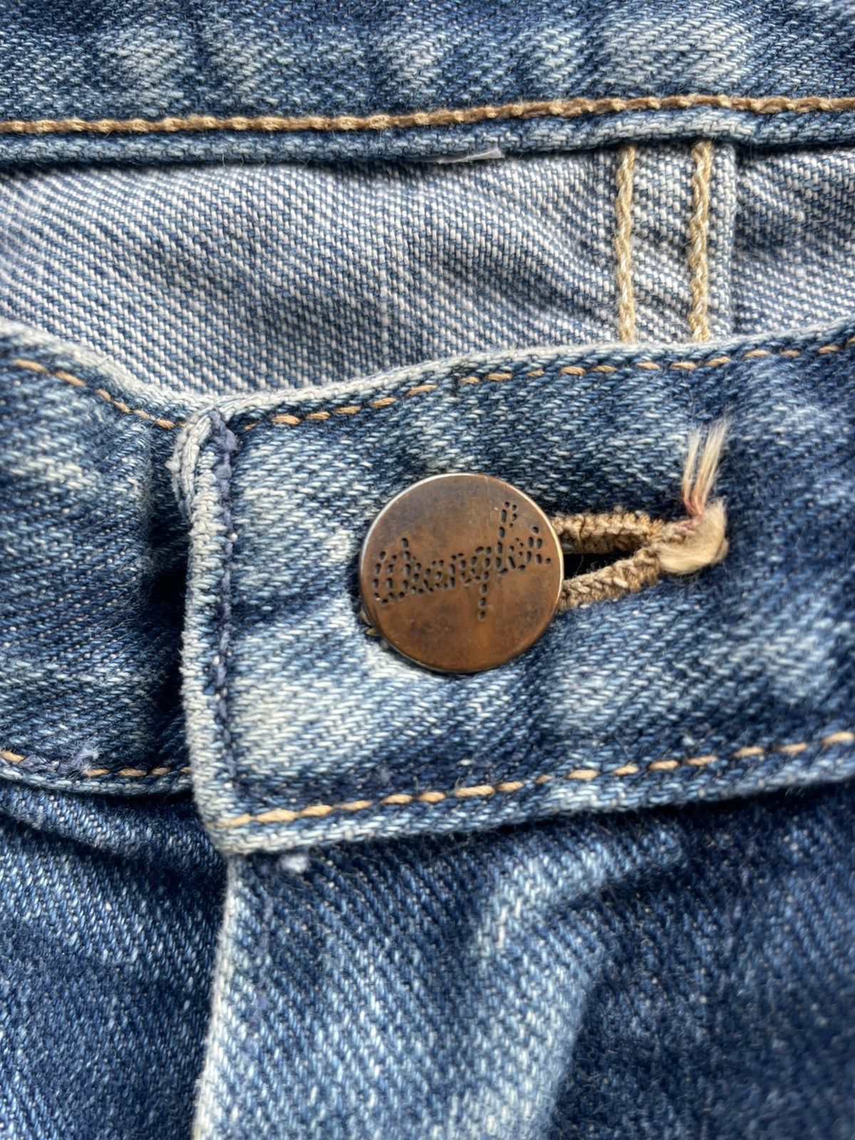 Wrangler Vintage Wrangler Blue Bell Selvedge Denim Size US 31 - 23 Thumbnail