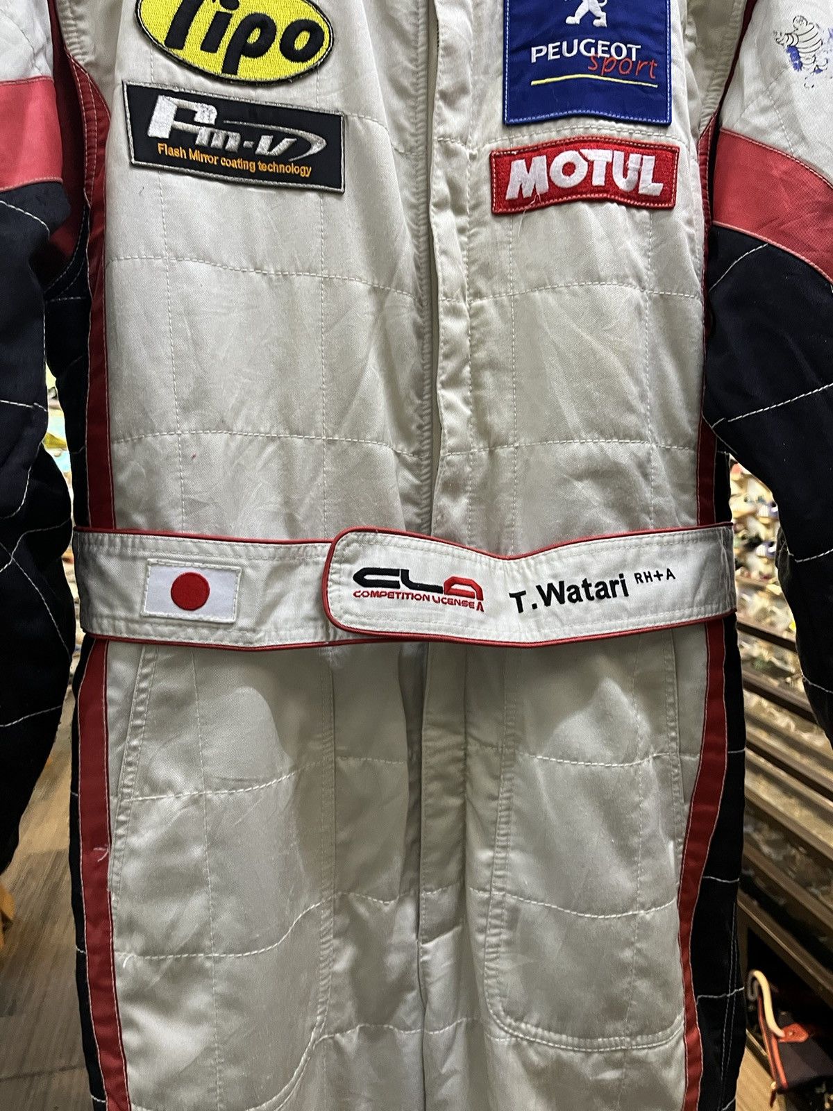 Japanese Brand × Vintage 🔥Vintage PEUGEOT SPORT RACING COVERALL COMPETITION LICENSE A Size US 44 / EU 60 - 8 Thumbnail