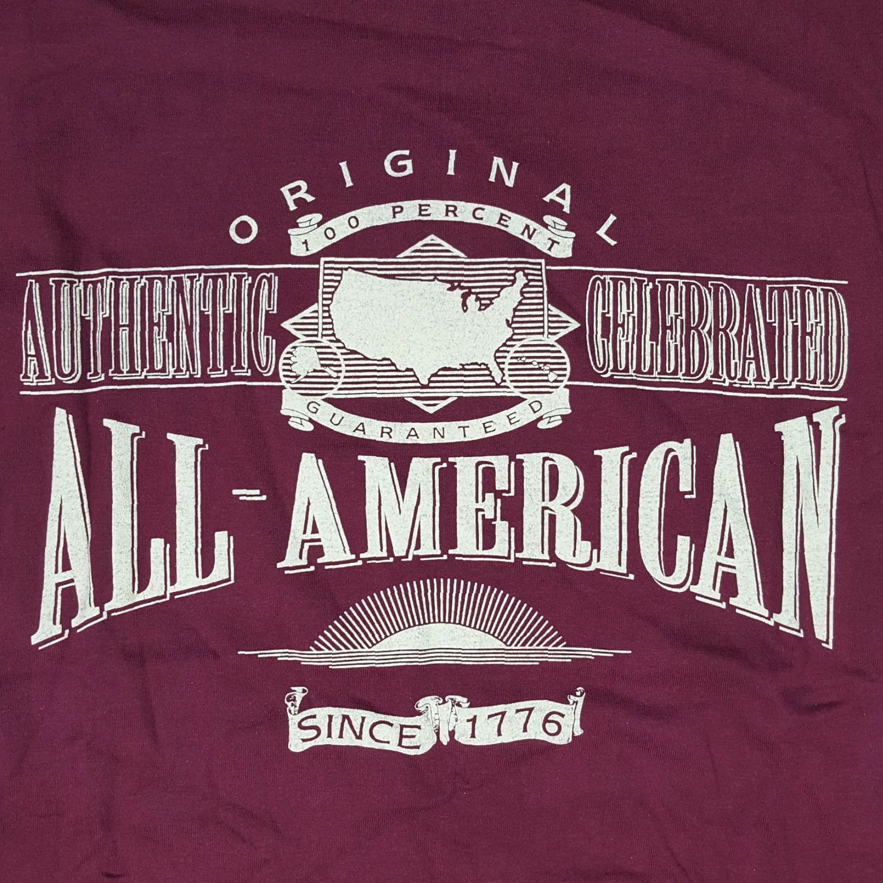 Vintage VINTAGE GEAR FOR SPORTS T-Shirt Men L USA Made Retro Y2K Outdoor Solid Red Graphic Print Shirt Size US L / EU 52-54 / 3 - 3 Thumbnail