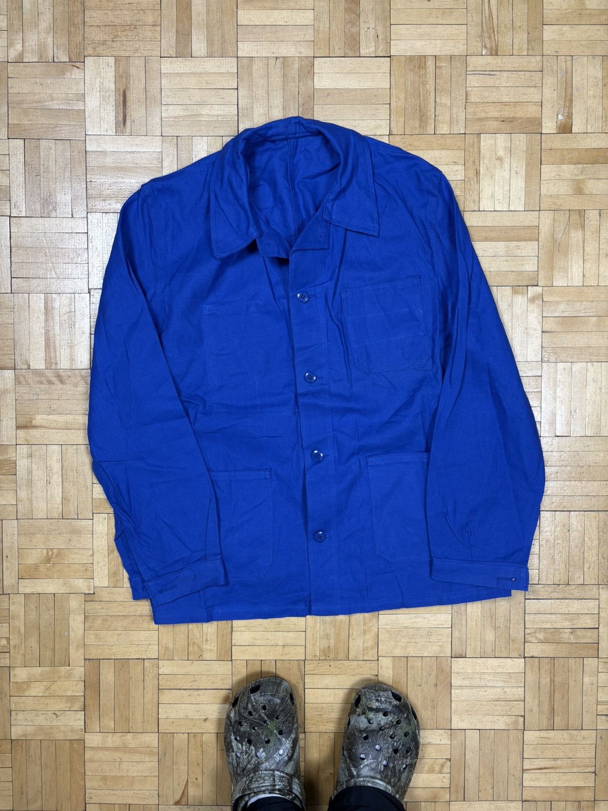 le pelerin 70s vintage French chore coat jacket