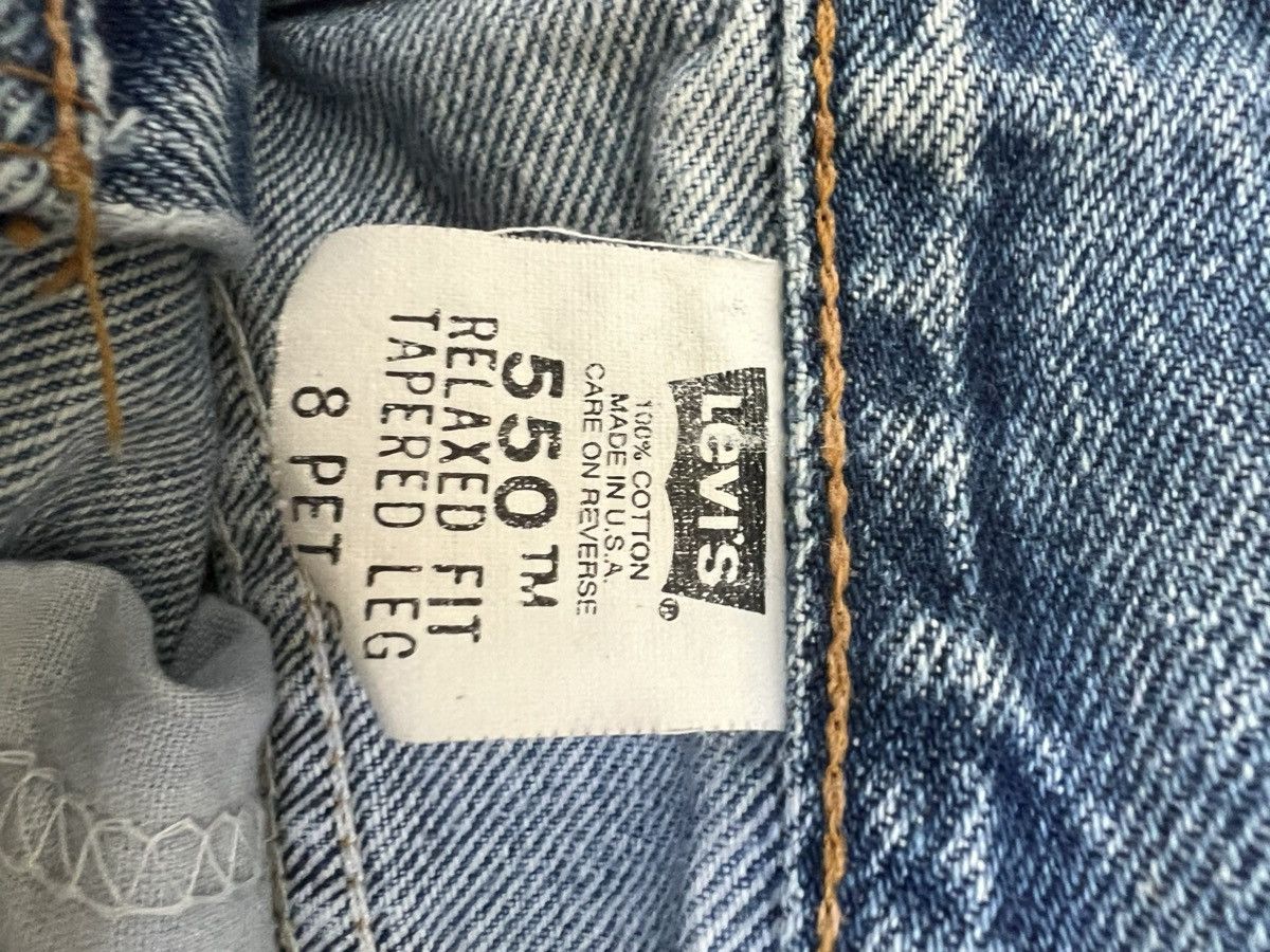 Levi's Vintage levis 550 relaxed fit tapered leg jeans Size 28" / US 6 / IT 42 - 4 Thumbnail