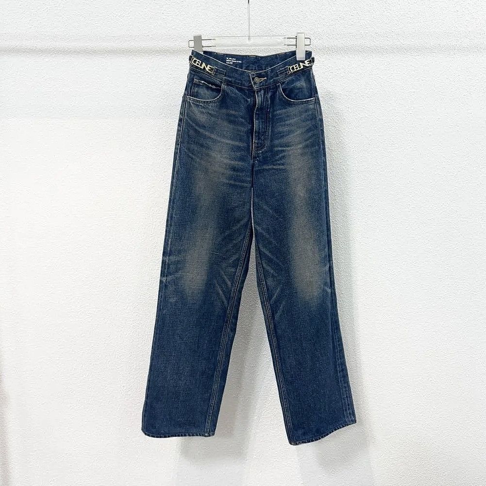 Celine Celine Logo Hardware Jeans Size 25 Size 25" / US 0 / IT 36 - 1 Thumbnail