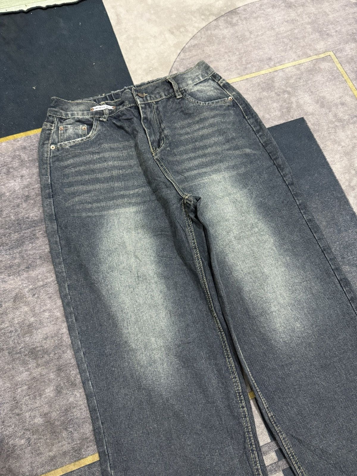 Yohji Yamamoto Y2K HAND MADE MARTIN BEGGIE DENIM PANTS Size US 31 - 2 Thumbnail