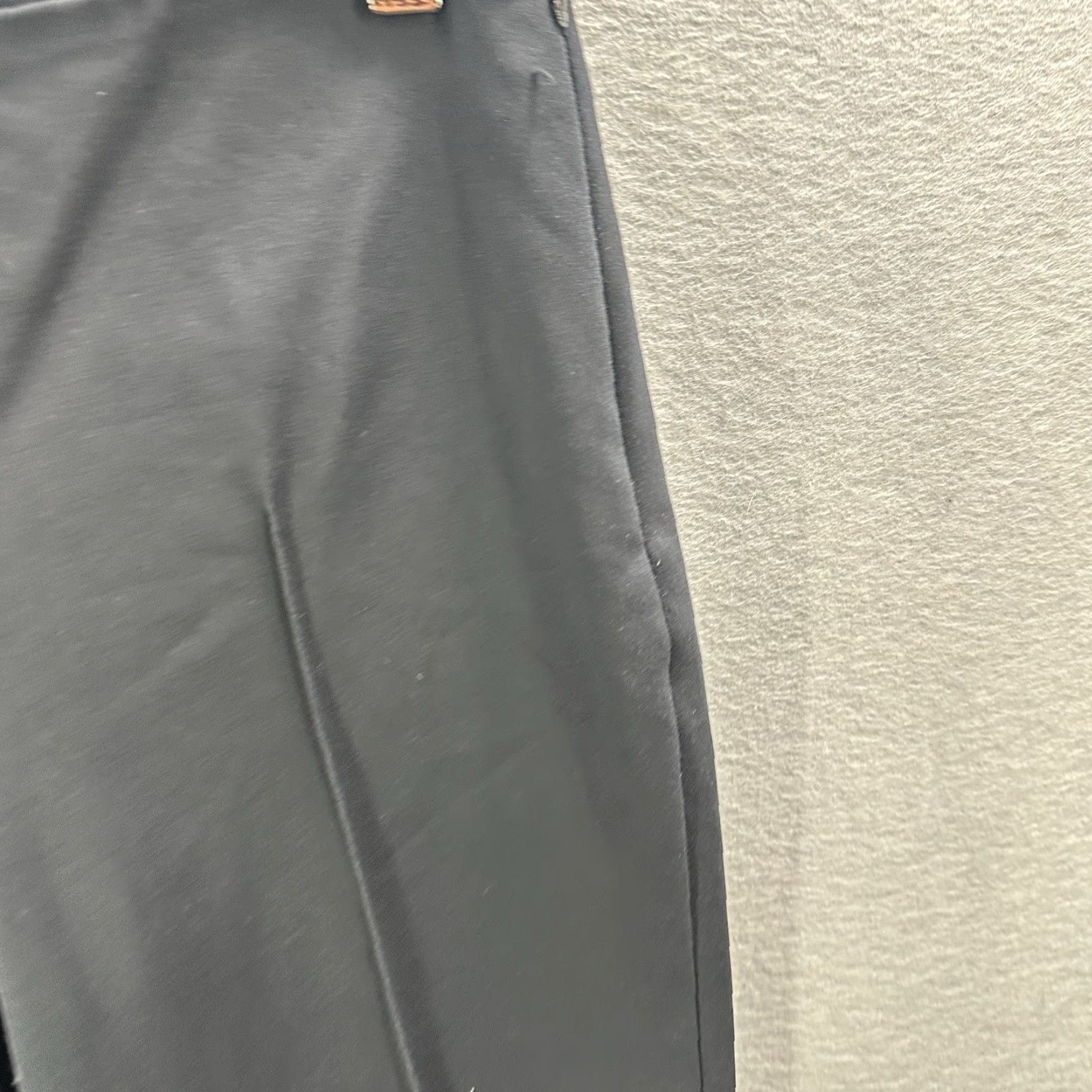 Akris Akris Pants Women Dress Pants Slim Tapered 2 Blue Cotton Blend Knit Zip Pleated 30in 90s City Preppy Size 26" / US 2 / IT 38 - 4 Thumbnail