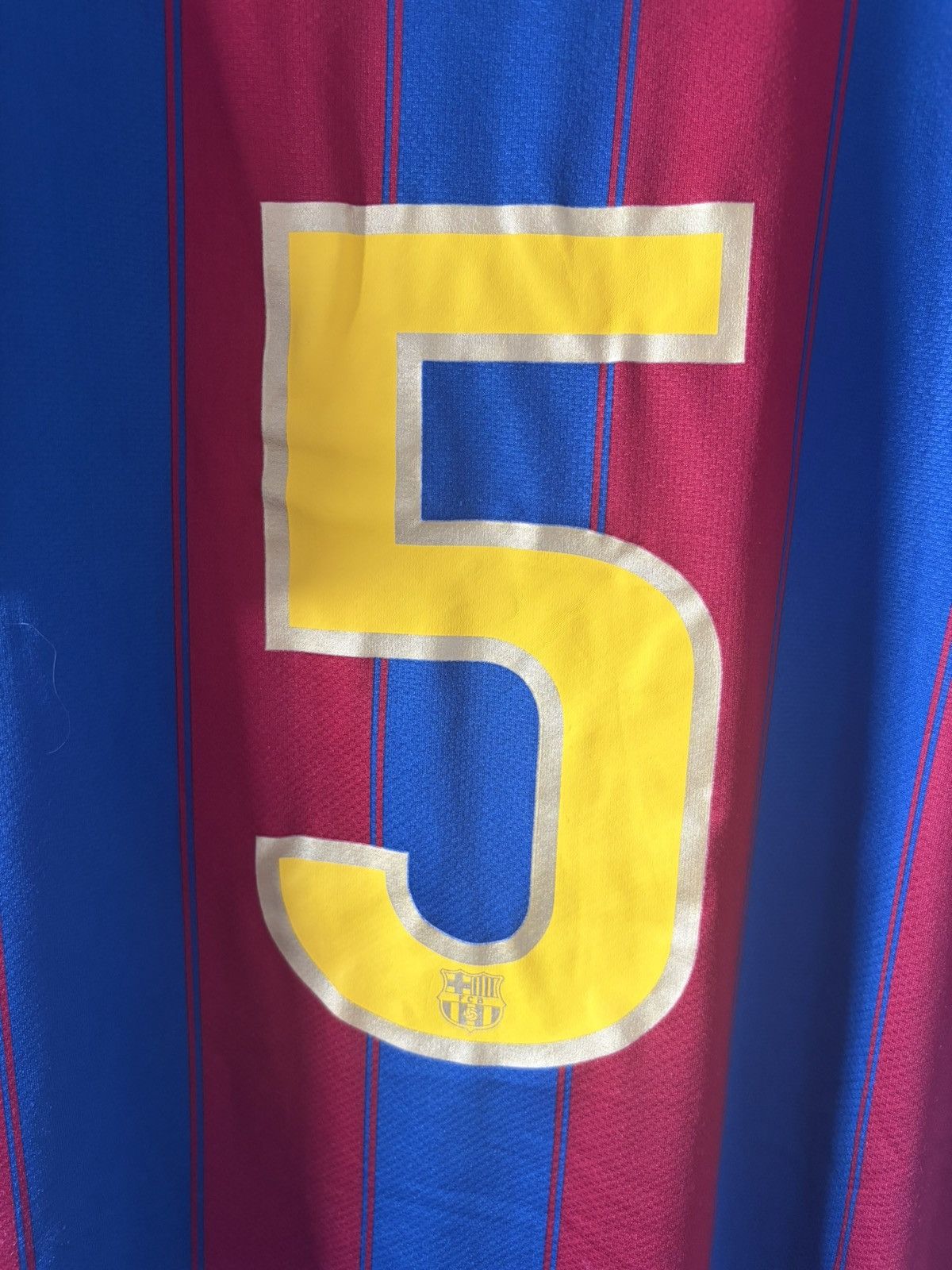 Barcelona nike 2009/2010 domowa Puyol — zdjęcie 3