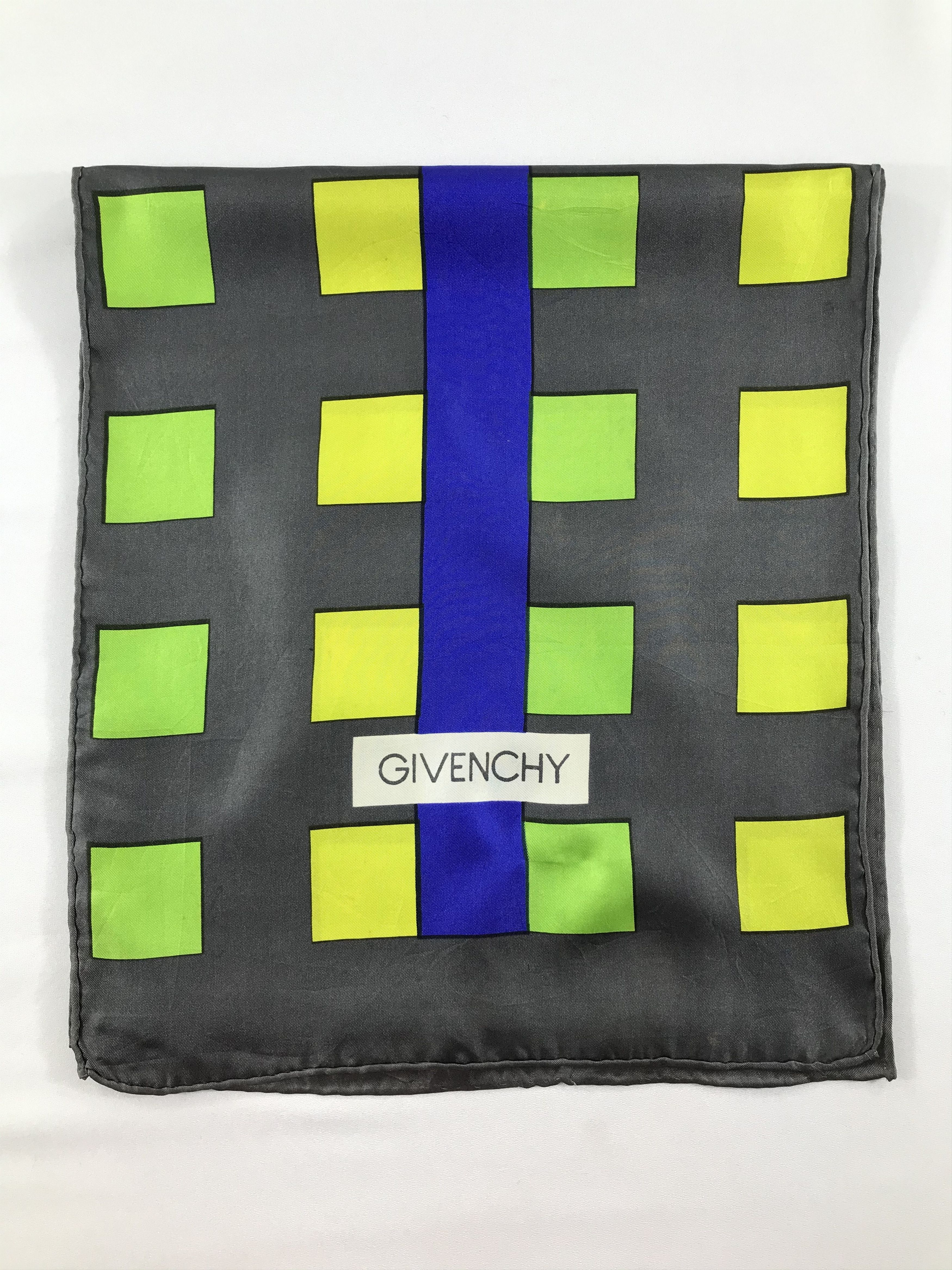 Vintage Vintage Givenchy Silk Scarf Size ONE SIZE - 2 Thumbnail