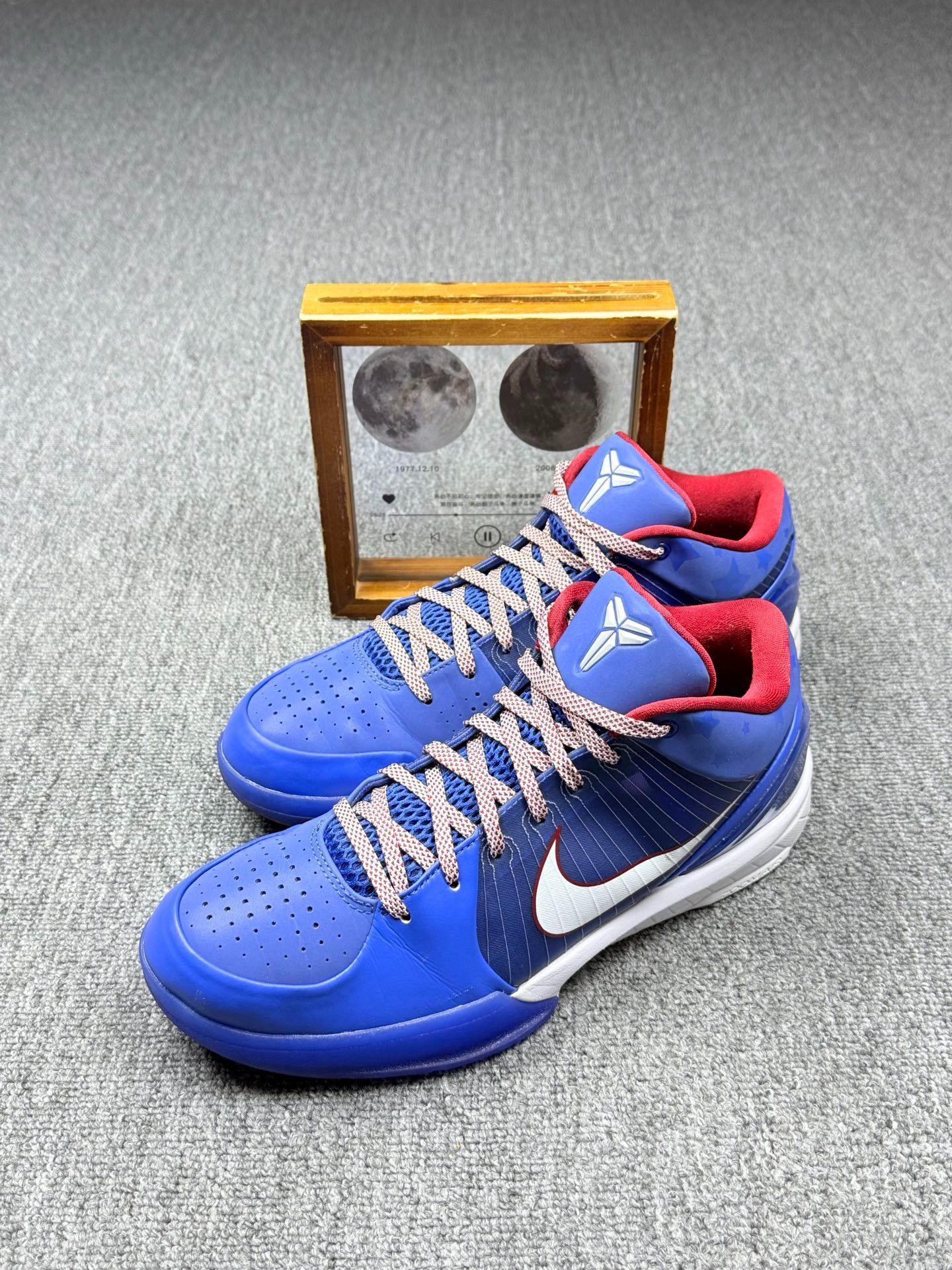 Nike Nike KOBE4 Blue Lowtop Sneakers 11 Men Size US 11 / EU 44 - 1 Thumbnail