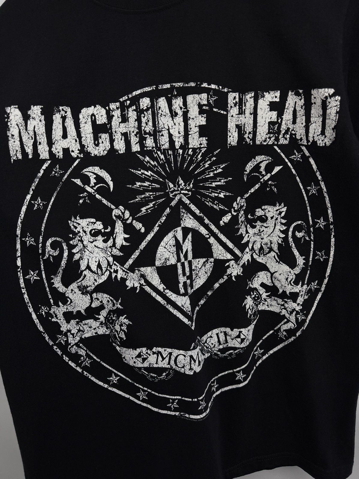 Band Tees 🇺🇸 Vintage Machine Head 2012 Thrash Metal Metalcore T-Shirt Size US S / EU 44-46 / 1 - 4 Thumbnail