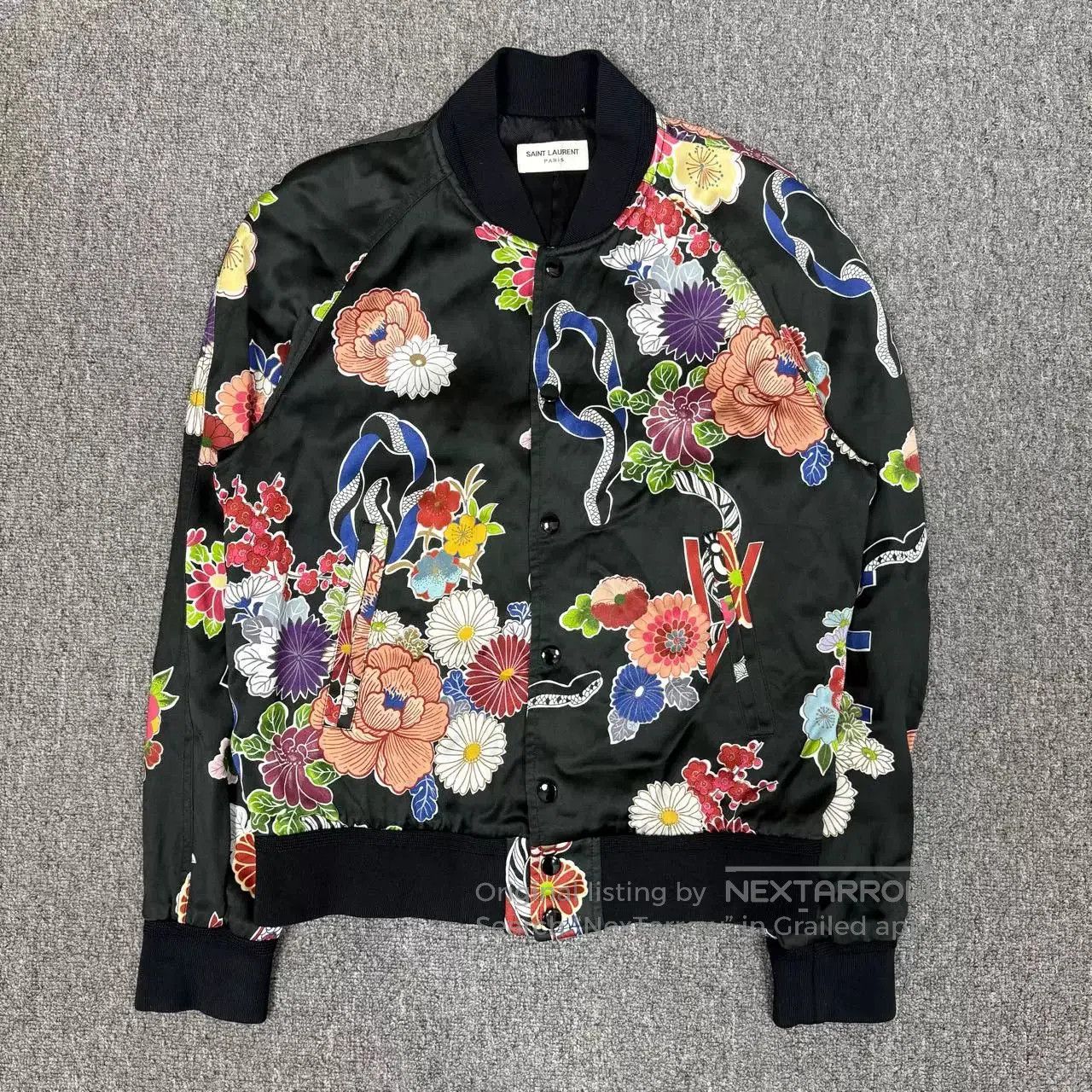 Saint Laurent Paris saint laurent floral jacket size 46. Size US L / EU 52-54 / 3 - 2 Thumbnail