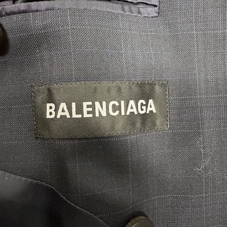 Balenciaga balenciaga plaid wool overcoat, size 44 Size US L / EU 52-54 / 3 - 5 Thumbnail