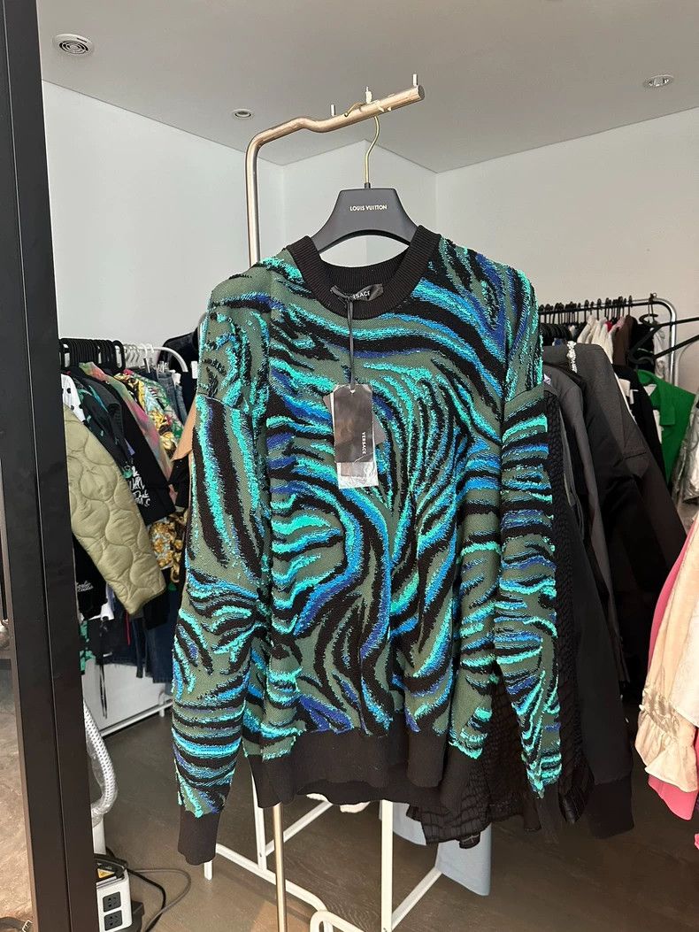 Versace Versace Crewneck pullover sweater Size US L / EU 52-54 / 3 - 1 Thumbnail
