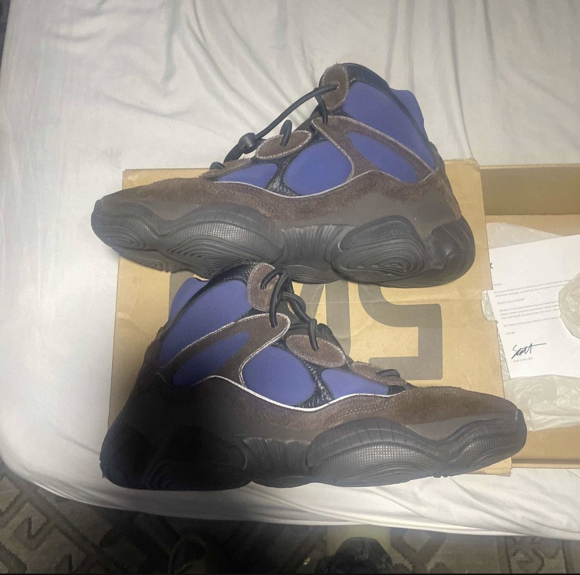 Yeezy Yeezy 500 High Tyrian Size US 13 / EU 46 - 7 Thumbnail