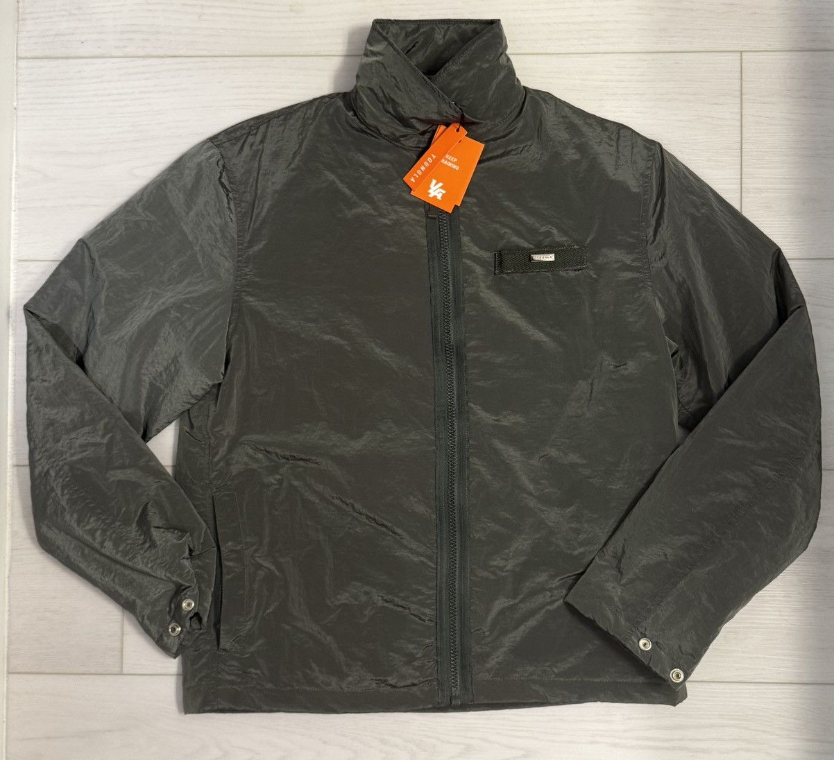 YoungLA Military green nylon YoungLA Training track Jacket Size US M / EU 48-50 / 2 - 1 Thumbnail