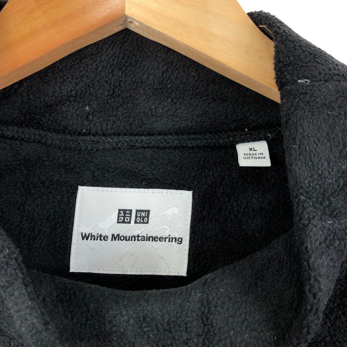 White Mountaineering UNIQLO WHITE MOUNTAINEERING Fleece Sling Jacket Sweatshirts Size US S / EU 44-46 / 1 - 3 Thumbnail
