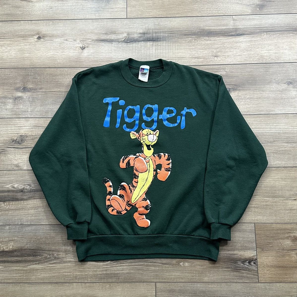 Disney Vintage 90s Disney Tigger Made in USA Graphic Crewneck Size US L / EU 52-54 / 3 - 1 Thumbnail