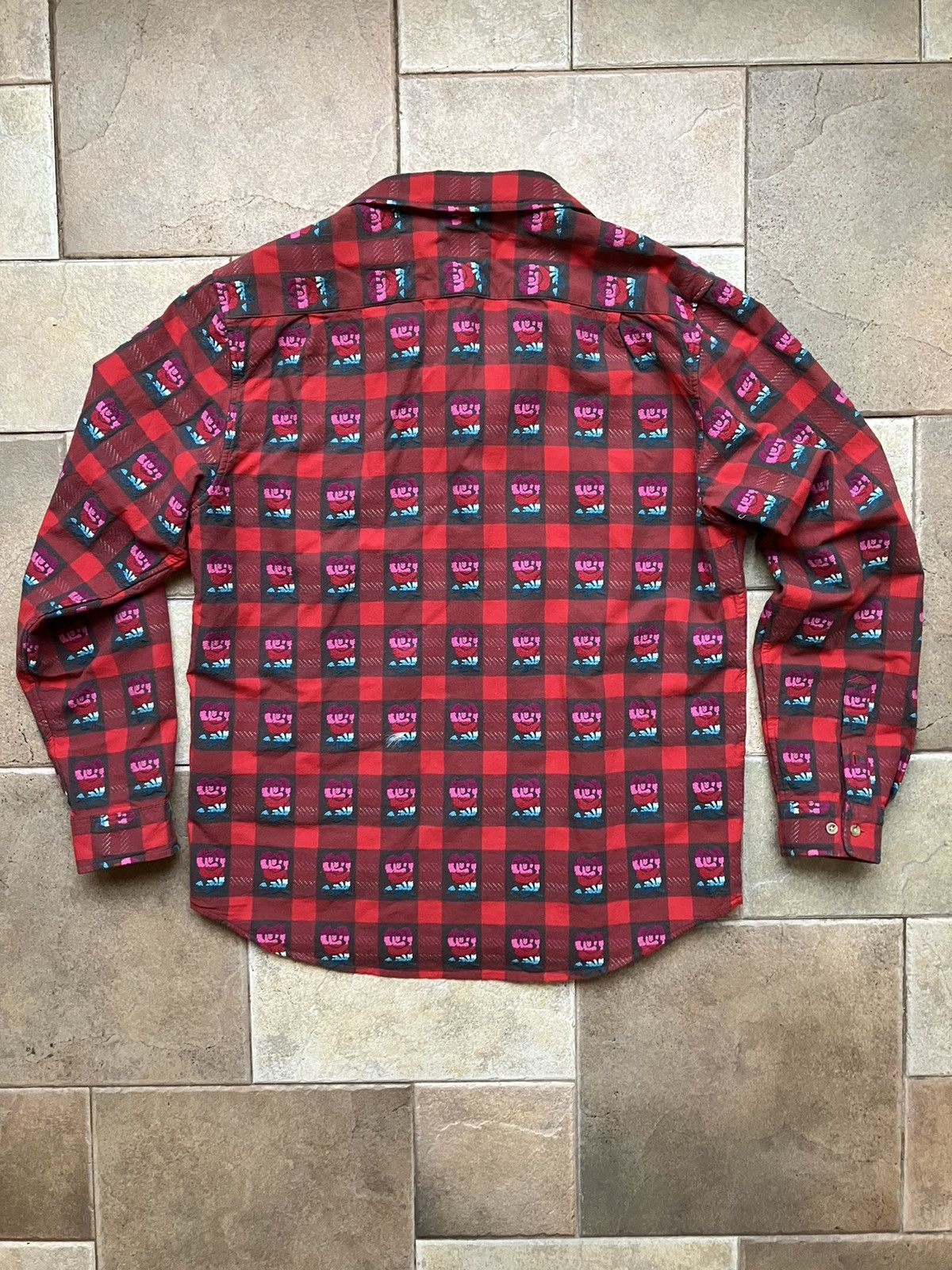 Supreme SUPREME ROSE BUFFALO PLAID SHIRT L Size US L / EU 52-54 / 3 - 6 Thumbnail