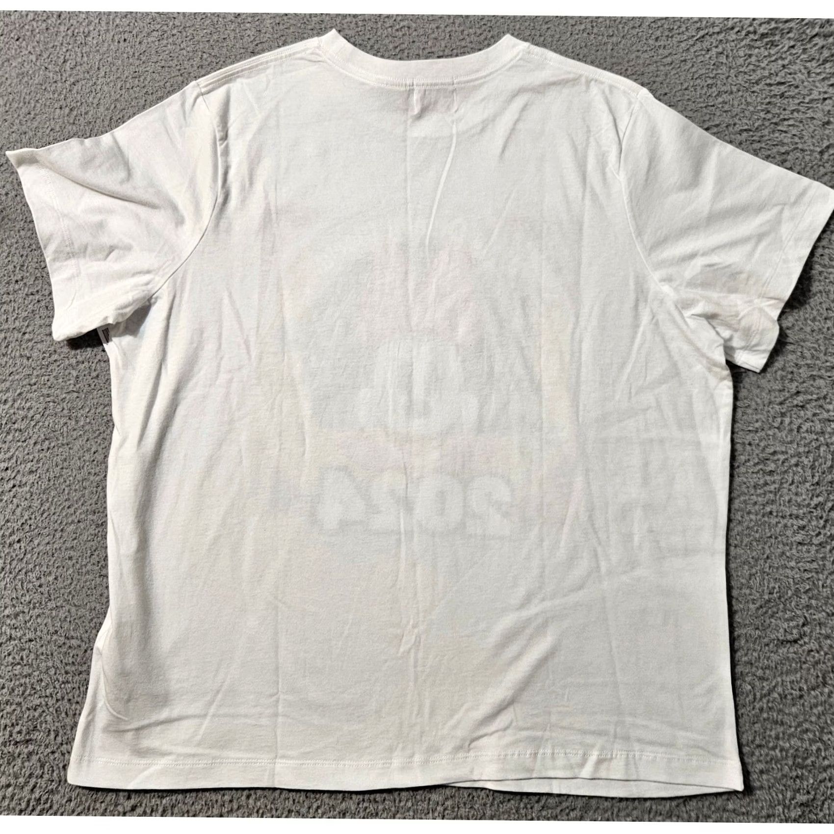 Disney Disney T Shirt Womens Large White Minnie Mouse 2024 Short Sleeve Size L / US 10 / IT 46 - 3 Thumbnail