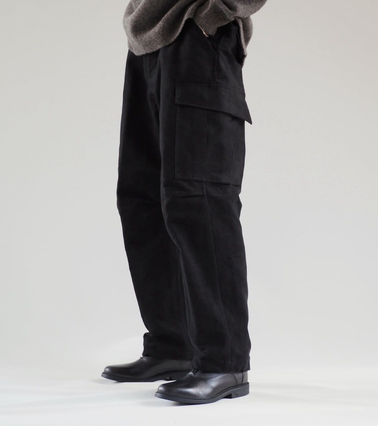Comoli Comoli Moleskin Bdu Pant Black，size 3 Size US 34 / EU 50 - 2 Thumbnail