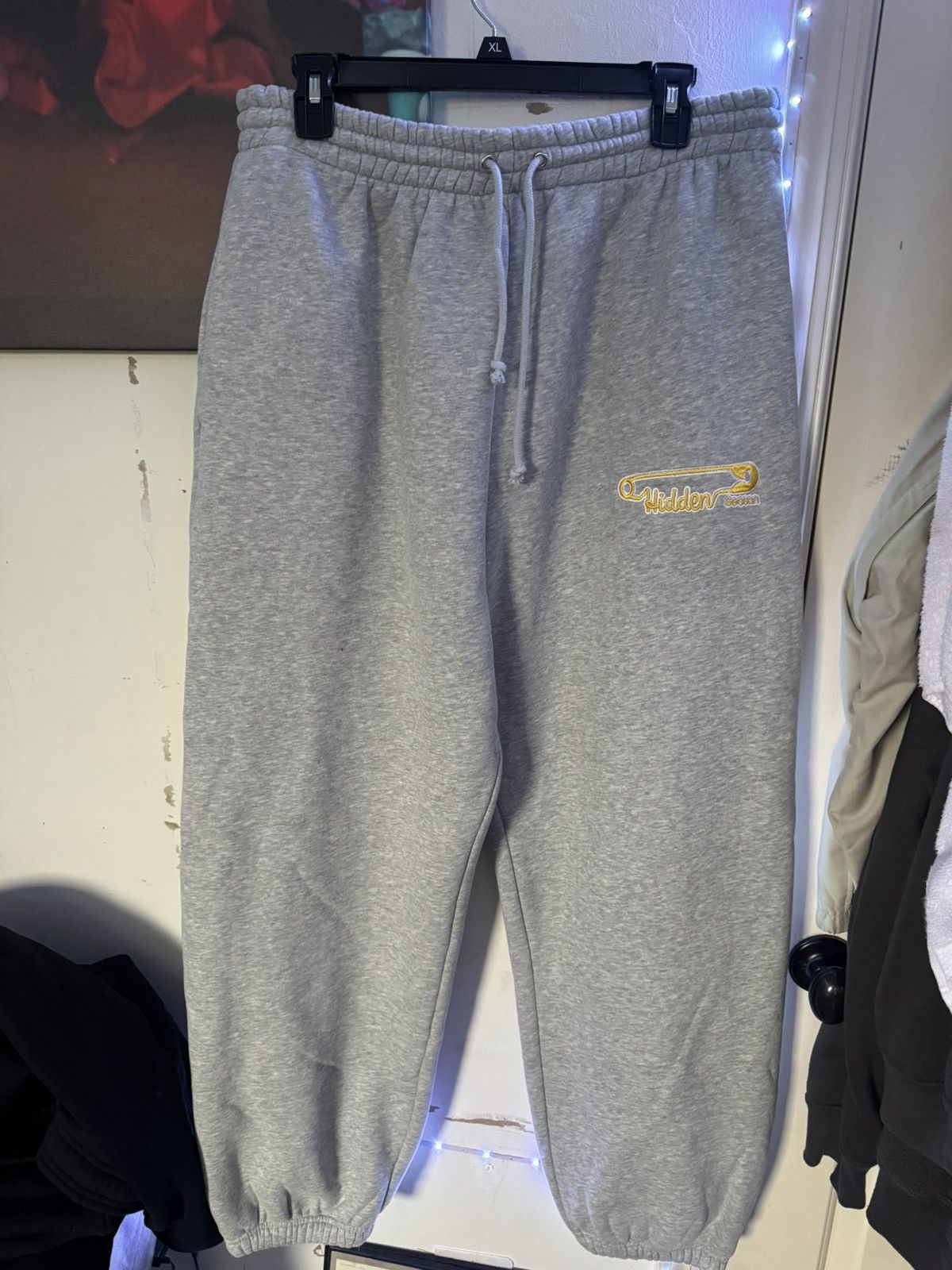 Grey Hidden Season Scrunch Sweatpants