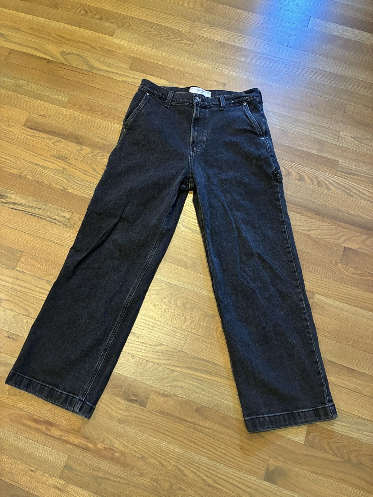 Supreme Hollister Super Baggy Carpenter Jeans Size US 33 - 1 Thumbnail