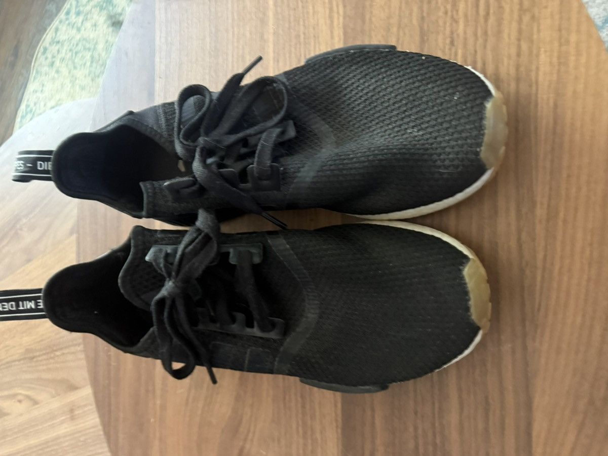 Adidas Adidas NMD R1 - Black Gum Size US 10 / EU 43 - 6 Thumbnail