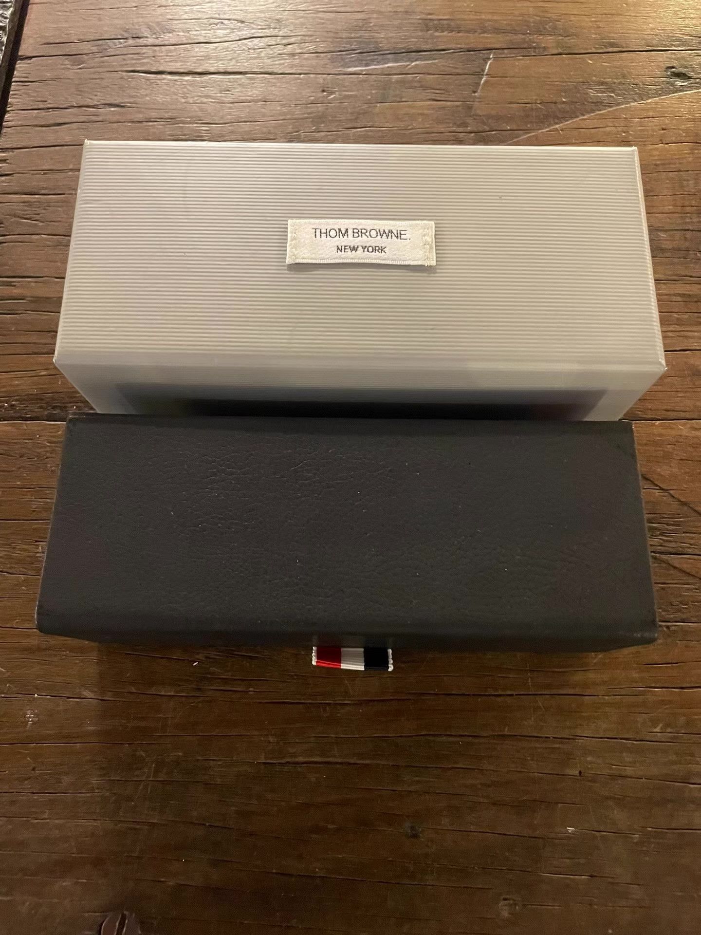 Thom Browne Thom Browne 18K gold plated frame navy blue enamel Ｑ25 Size ONE SIZE - 8 Thumbnail