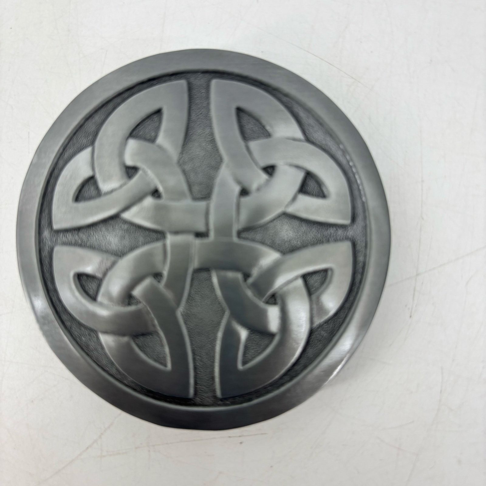 Vintage Great American Buckle Co Celtic Knot Round Eternity Faith Size ONE SIZE - 1 Thumbnail