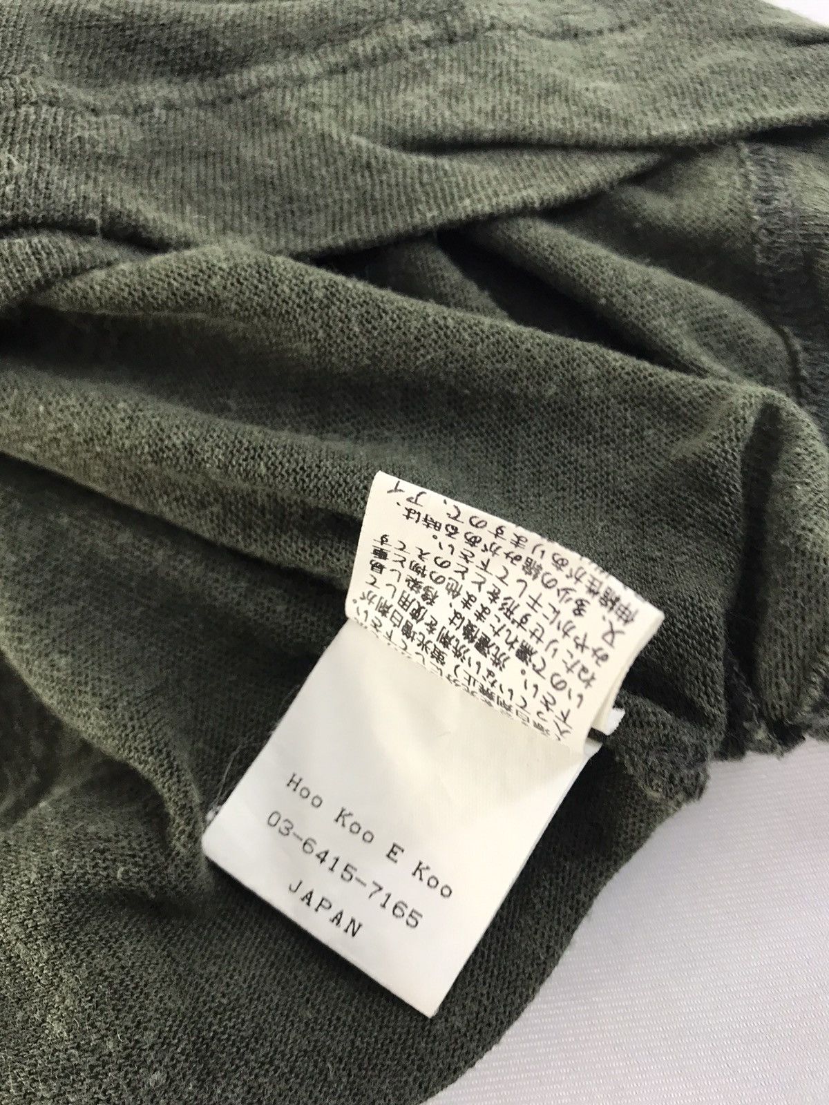 Japanese Brand Hemp Tee 50% Hoo E Electrical Diagram Henley Neck Size M / US 6-8 / IT 42-44 - 8 Thumbnail