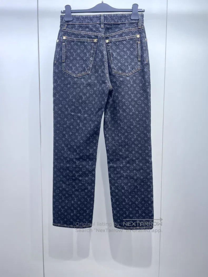 Louis Vuitton Louis Vuitton 25 Hot Style Old Flower Full Print Jeans Size US 38 / EU 54 - 1 Thumbnail
