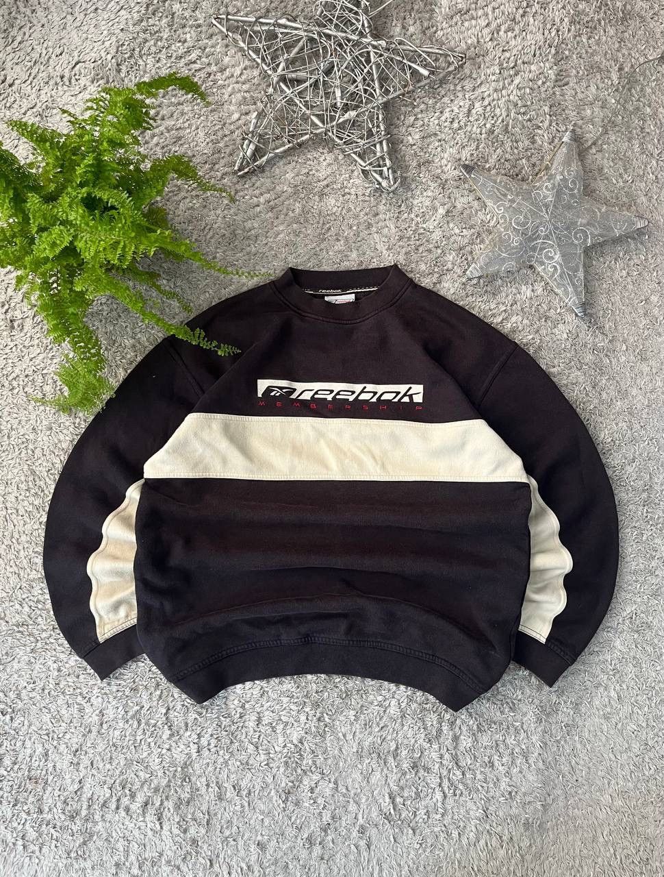 Reebok × Vintage 90s Reebok Hoodie Vintage Streetwear Big Logo Rare Size US M / EU 48-50 / 2 - 1 Thumbnail