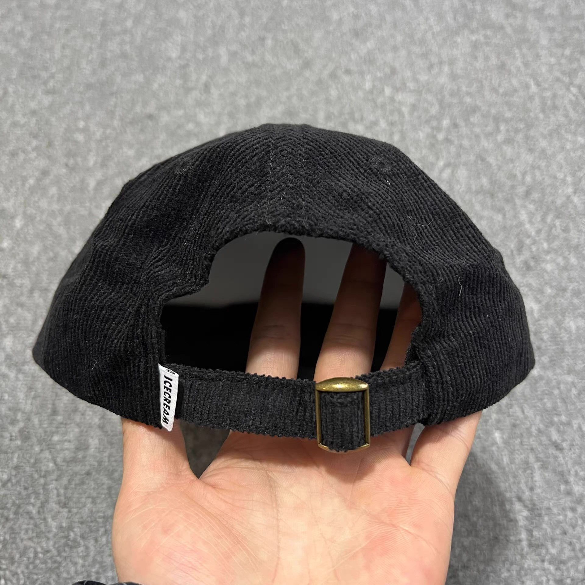 Billionaire Boys Club BBC ICECREAM Embroidered Corduroy Baseball Sun Hat Q7 Size ONE SIZE - 6 Thumbnail