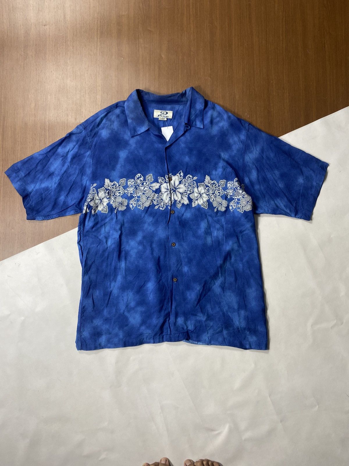 Vintage Piko Hawaian shirt Size US XL / EU 56 / 4 - 2 Thumbnail