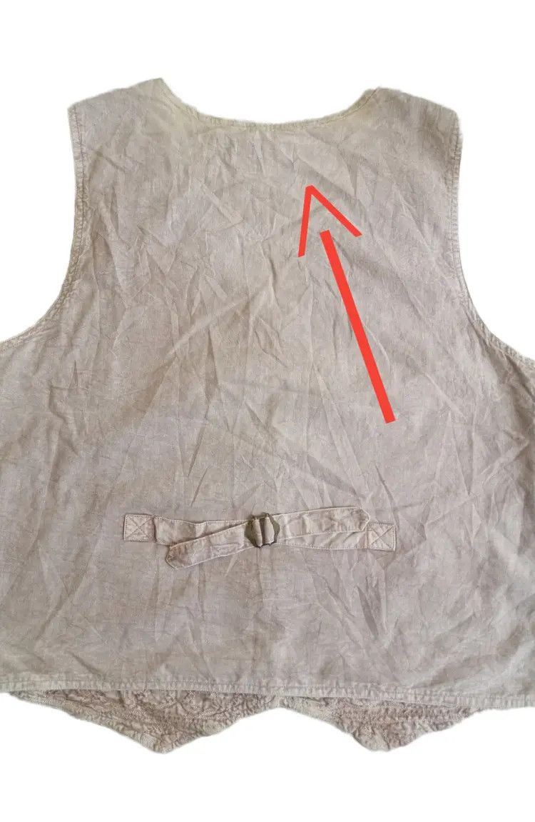 Vintage Vintage Vest Eptemete Embroidery Yarn Contains Some Rayon Size US M / EU 48-50 / 2 - 10 Thumbnail