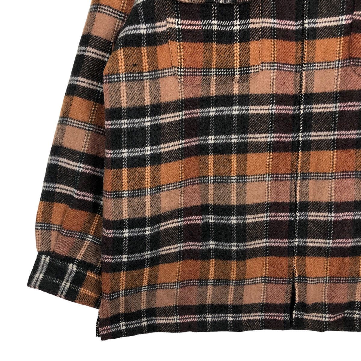 Japanese Brand Tartan Design Flannel Wool Jacket Possibility Issey Miyake Size US M / EU 48-50 / 2 - 4 Thumbnail