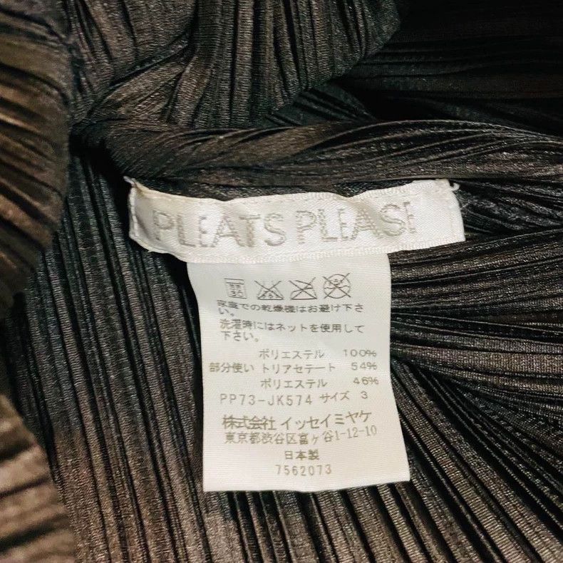 Issey Miyake Issey Miyake Black pleated skirt Size L / US 10 / IT 46 - 3 Thumbnail