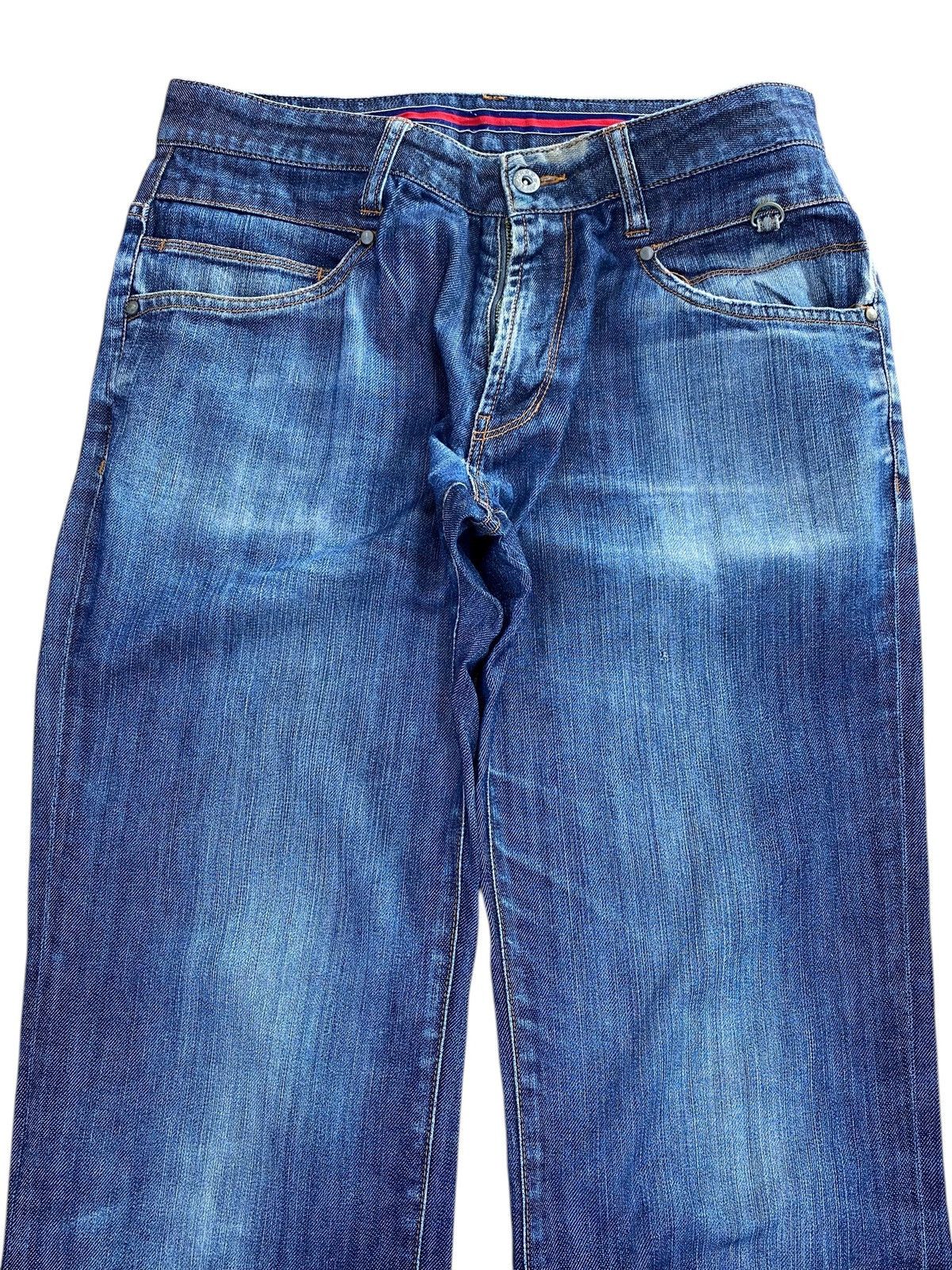 Japanese Brand Japanese Brand Blue Faded Wash Style Loose Jeans Size US 30 / EU 46 - 2 Thumbnail