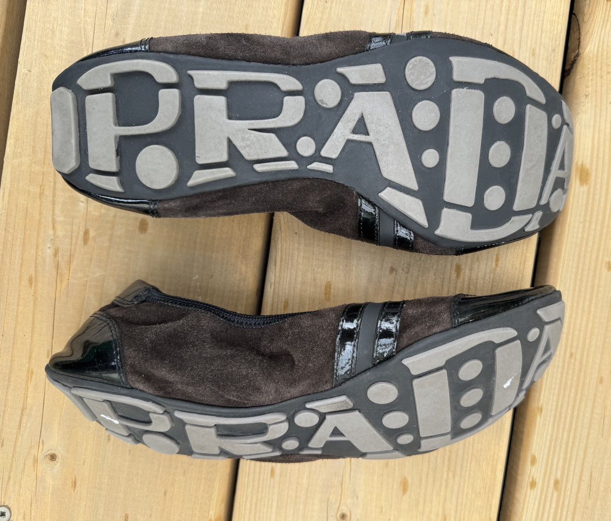Prada Prada Vintage Ballet Lace-up Flats Size 37 Extremely Rare Size US 7 / IT 37 - 7 Thumbnail