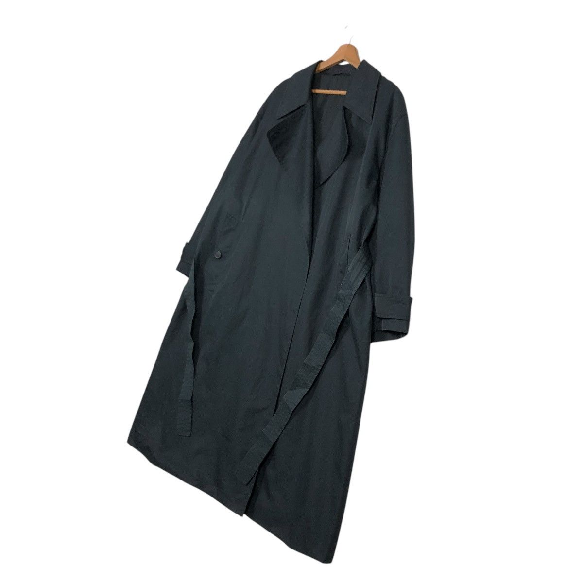 Japanese Brand 🔥RICH BLACK ICONIC LONG JACKET UNIQLO UNDERCOVER Size US XL / EU 56 / 4 - 3 Thumbnail