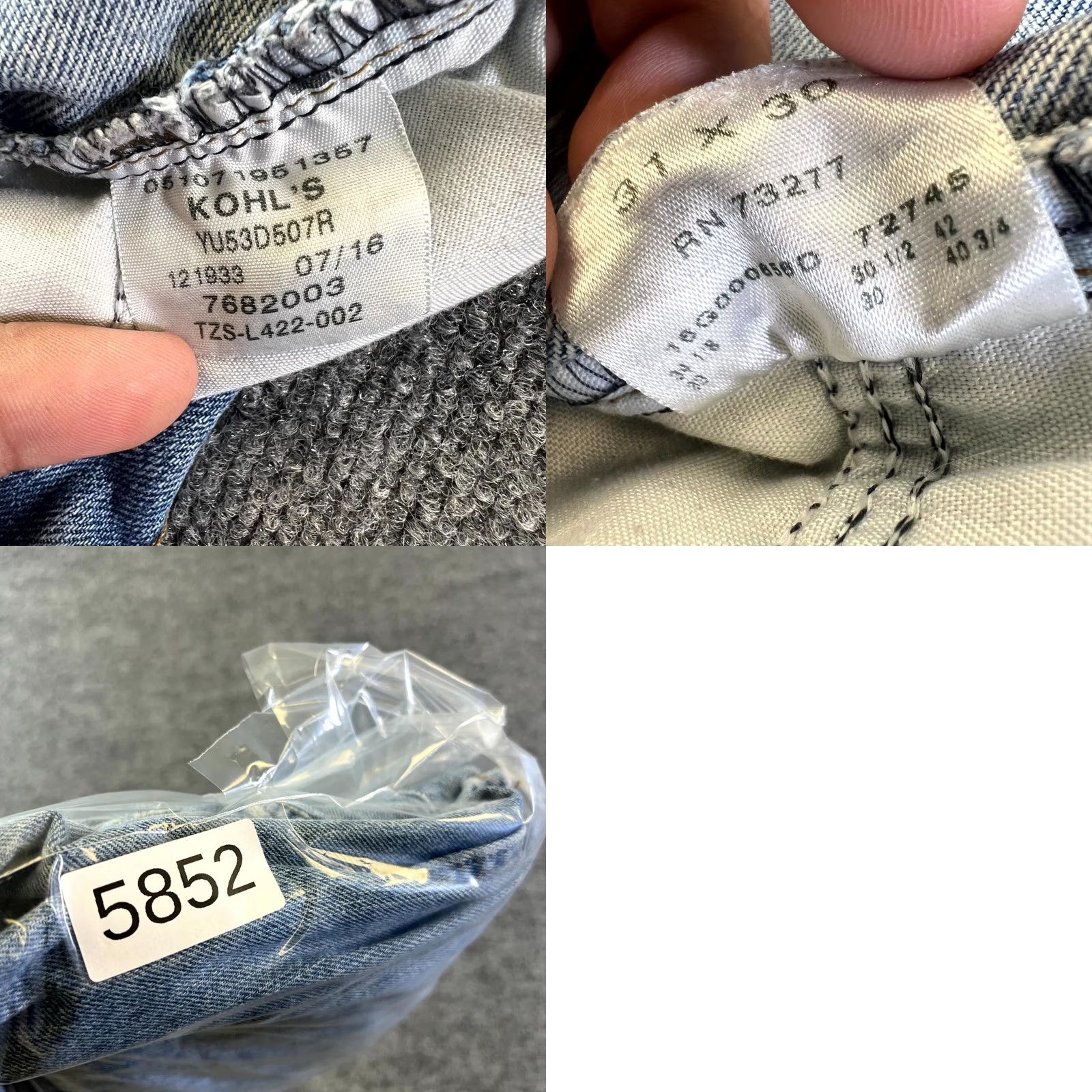Vintage Urban Pipeline Jeans Mens 31x30 Blue Denim Regular Fit Straight Leg Casual Shirt? Size US 31 - 8 Thumbnail