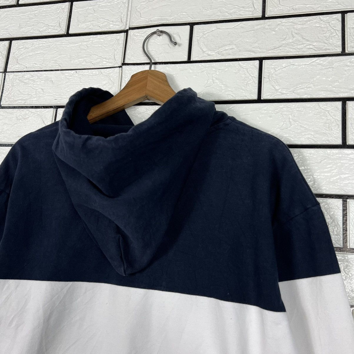 Japanese Brand ARNOLD PALMER Big Logo HalfButton Pullover Hoodie #4257-C194 Size US L / EU 52-54 / 3 - 17 Thumbnail