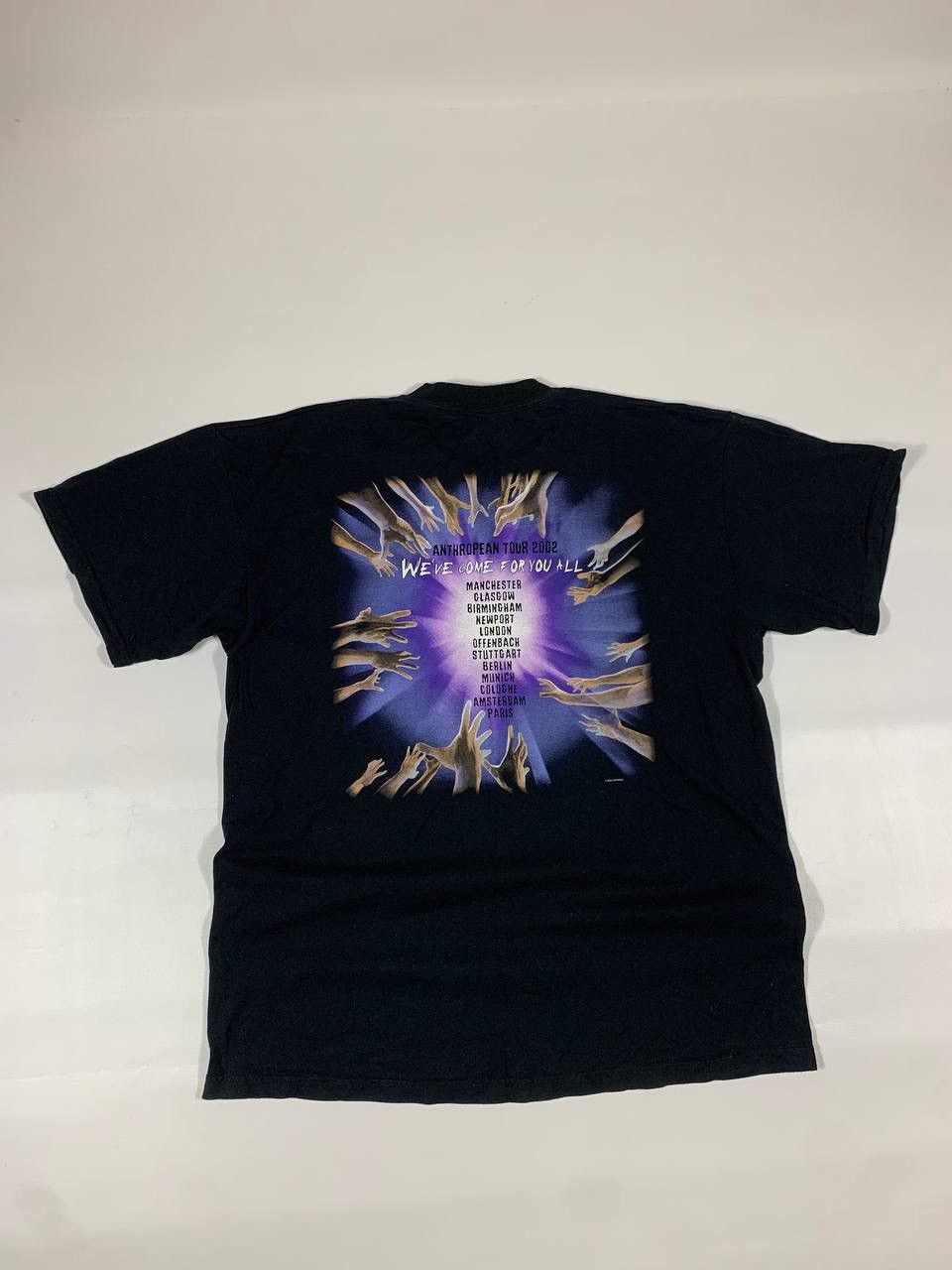 Vintage Anthrax 2002 European Tour T-shirt Thrash Metal Legend Size US XL / EU 56 / 4 - 4 Thumbnail