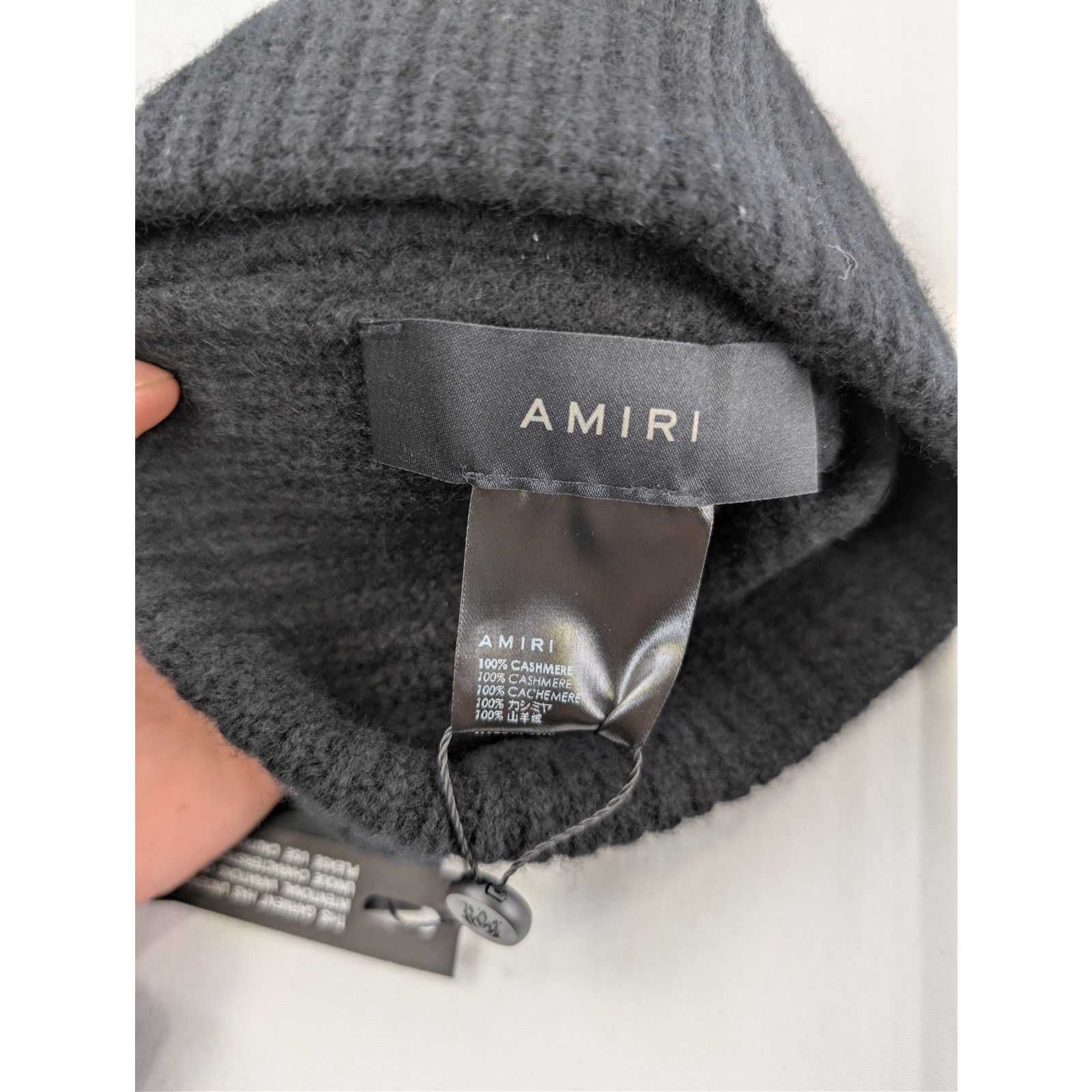 Amiri o1rshd1 Size: OS / MA Beanie Cap / Hat in Black Size ONE SIZE - 10 Thumbnail