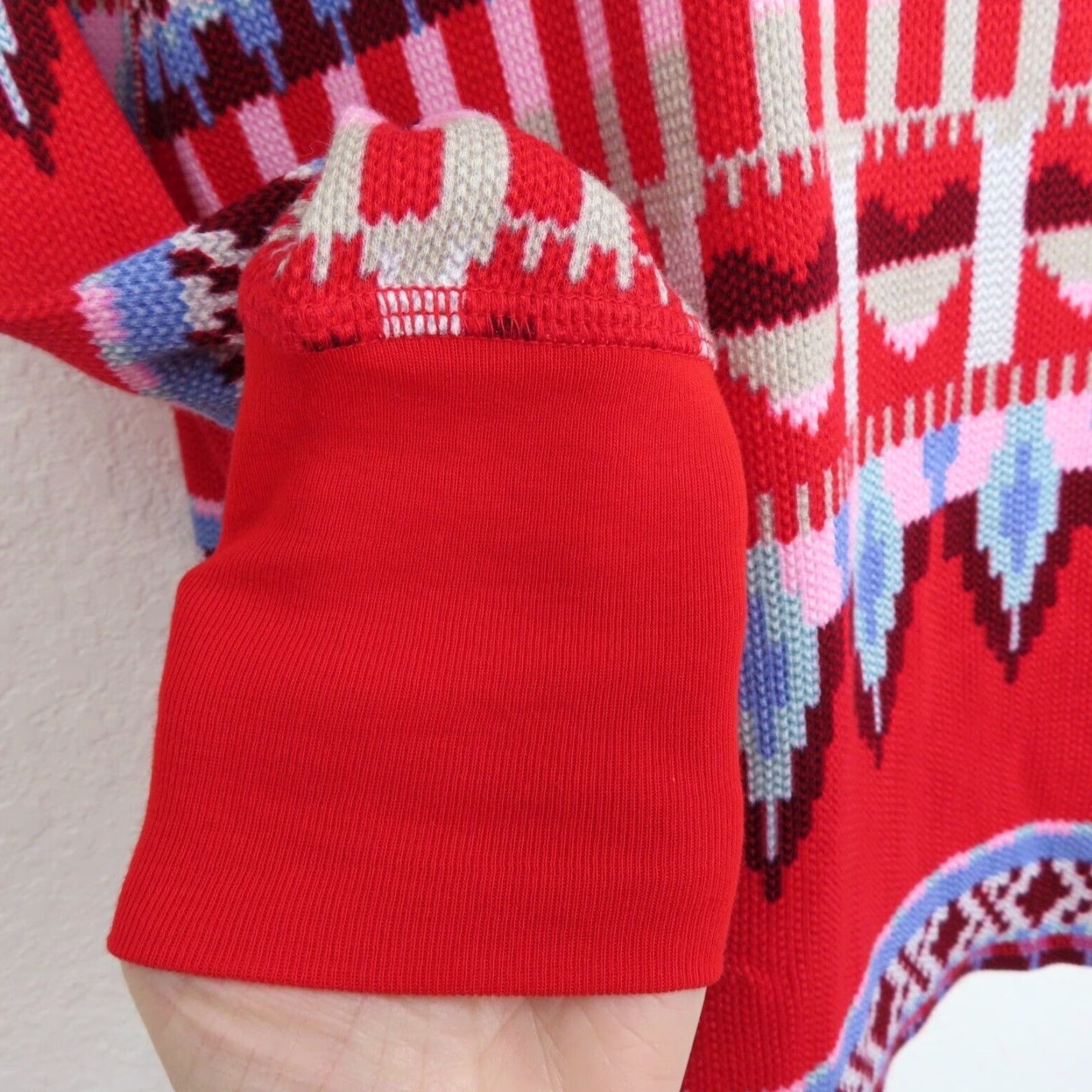 Victoria's Secret Victoria's Secret Womens Small Nordic Waffle Thermal Long Sleeve Shirt Christmas Red XS S? Size S / US 4 / IT 40 - 4 Thumbnail